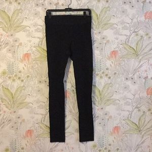 BCBGMAXAZRIA black mason leggings
